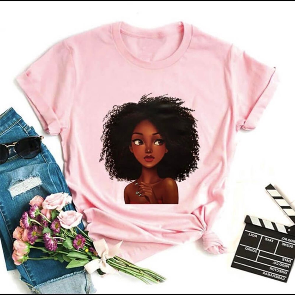 Cute Woman Graphic T-shirt